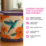 Panier à Linge Matelassé - Tournesol